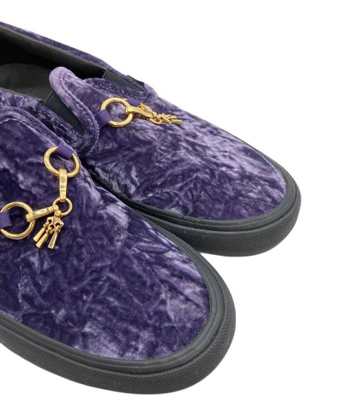 VANS（ヴァンズ）VANS (ヴァンズ) Needles (ニードルズ) スリッポン パープル サイズ:26.5の古着・服飾アイテム