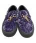 VANS (ヴァンズ) Needles (ニードルズ) スリッポン パープル サイズ:26.5：8000円