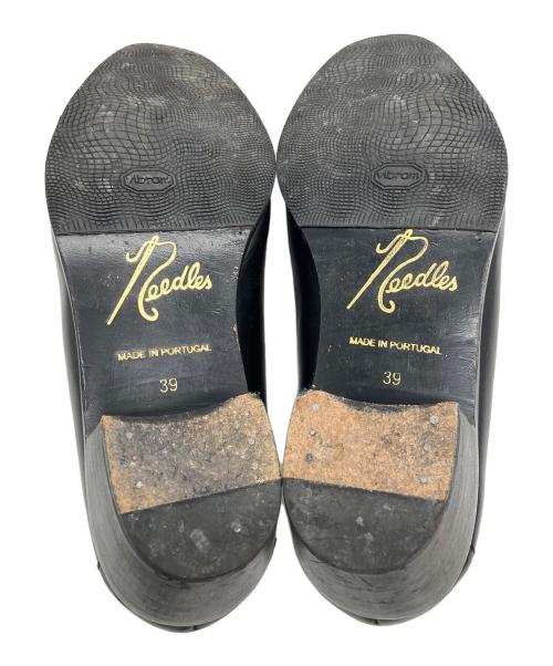 Needles（ニードルズ）Needles (ニードルズ) OPERA BIT VAMP ローファー ブラック サイズ:39の古着・服飾アイテム