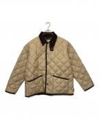 Traditional Weatherwearトラディショナルウェザーウェア）の古着「キルティングジャケット」｜ベージュ