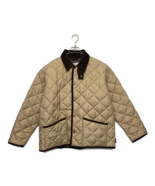 Traditional Weatherwear（トラディショナルウェザーウェア）Traditional Weatherwear (トラディショナルウェザーウェア) キルティングジャケット ベージュ サイズ:38の古着・服飾アイテム