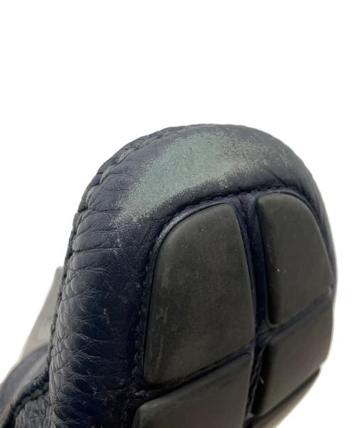 PRADA（プラダ）PRADA (プラダ) ドライビングシューズ　フラットシューズ ネイビー サイズ:6 1/2の古着・服飾アイテム