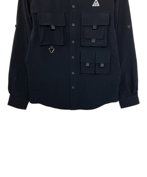 NIKE ACG（ナイキエーシージー）NIKE ACG (ナイキエーシージー) デバーステイショントレイルトップ ブラック サイズ:Lの古着・服飾アイテム