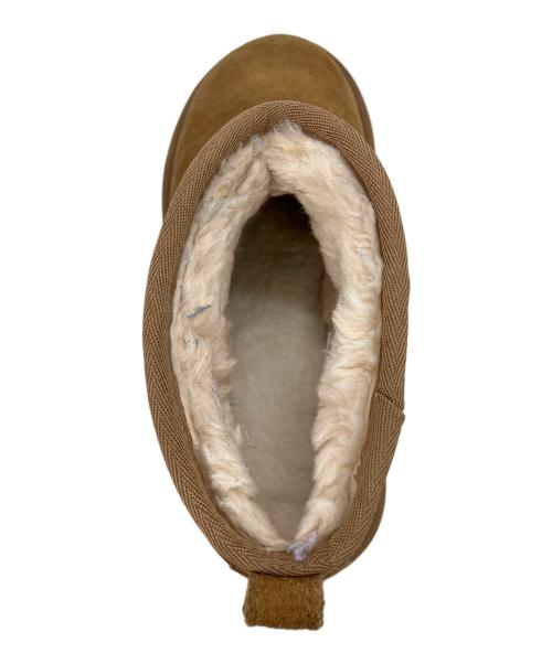 UGG（アグ）UGG (アグ) Classic Ultra Mini Platform　ショートブーツ ブラウン サイズ:24cmの古着・服飾アイテム