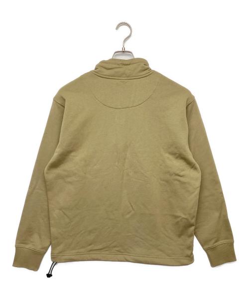 LACOSTE（ラコステ）LACOSTE (ラコステ) ハーフジップスウェット ベージュ サイズ:4の古着・服飾アイテム