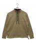 LACOSTE（ラコステ）の古着「ハーフジップスウェット」｜ベージュ