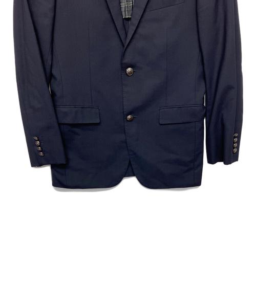 BURBERRY BLACK LABEL（バーバリーブラックレーベル）BURBERRY BLACK LABEL (バーバリーブラックレーベル) 2B　ブレザー ネイビー サイズ:Lの古着・服飾アイテム