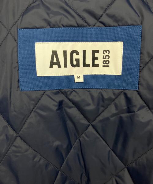 AIGLE（エーグル）AIGLE (エーグル) インサレーションロングジャケット ブルー サイズ:Mの古着・服飾アイテム
