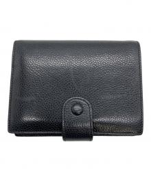 CHANEL（シャネル）の古着「マトラッセ　2つ折り財布」｜ブラック