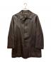 Paul Stuart（ポールスチュアート）の古着「レザーコート」｜ブラウン