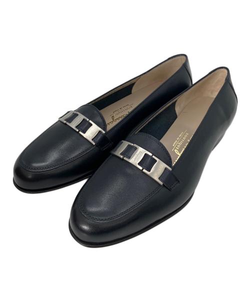 Salvatore Ferragamo（サルヴァトーレ フェラガモ）Salvatore Ferragamo (サルヴァトーレ フェラガモ) パンプス ブラック サイズ:5の古着・服飾アイテム