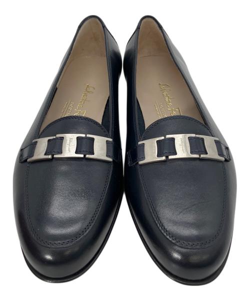 Salvatore Ferragamo（サルヴァトーレ フェラガモ）Salvatore Ferragamo (サルヴァトーレ フェラガモ) パンプス ブラック サイズ:5の古着・服飾アイテム