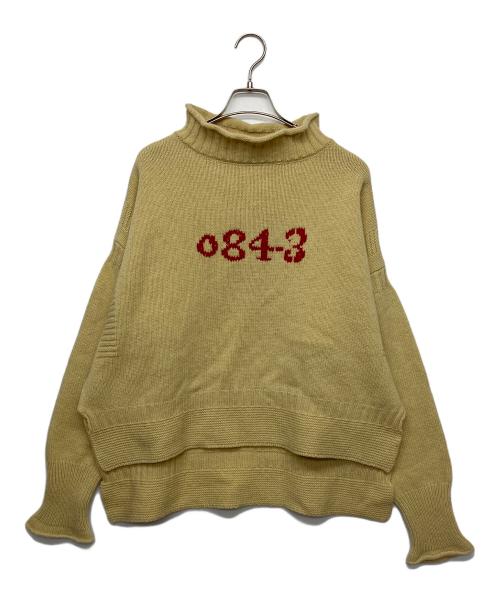 OBAFER（OBAFER）OBAFER (OBAFER) セーター ベージュ サイズ:０の古着・服飾アイテム