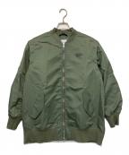 LACOSTEラコステ）の古着「デタッチャブルスリーブボンバージャケット」｜オリーブ