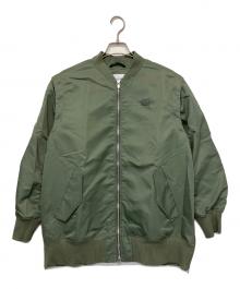 LACOSTE（ラコステ）の古着「デタッチャブルスリーブボンバージャケット」｜オリーブ