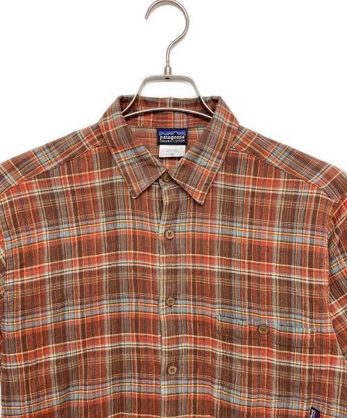Patagonia（パタゴニア）Patagonia (パタゴニア) ACシャツ　2000年モデル ブラウン サイズ:Sの古着・服飾アイテム