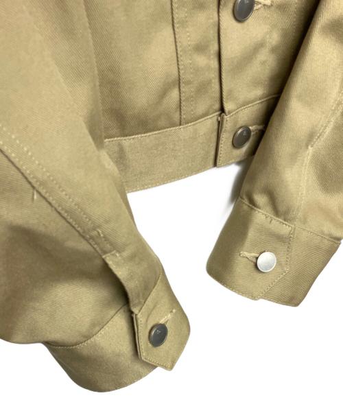 TARO HORIUCHI（タロウホリウチ）TARO HORIUCHI (タロウホリウチ) Oversized Denim Jacket ブラウン サイズ:44の古着・服飾アイテム