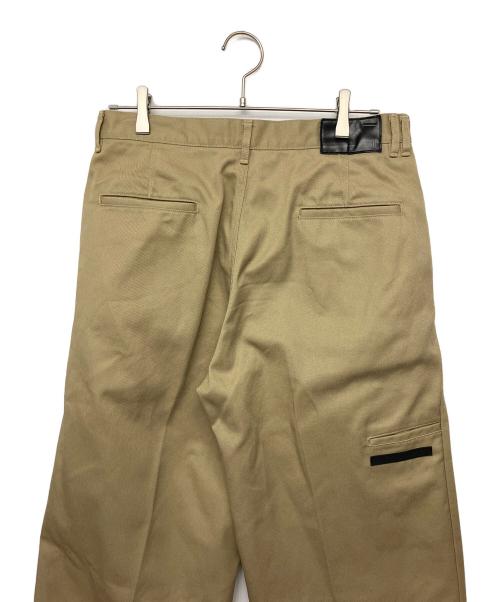 TARO HORIUCHI（タロウホリウチ）TARO HORIUCHI (タロウホリウチ) Semi-Wide Tailored Pants ブラウン サイズ:48の古着・服飾アイテム