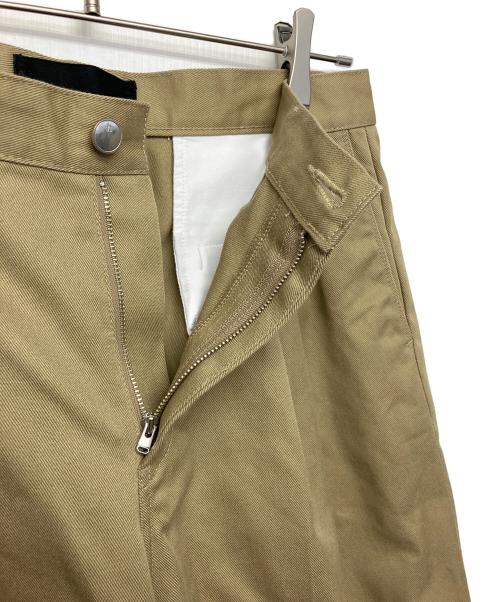 TARO HORIUCHI（タロウホリウチ）TARO HORIUCHI (タロウホリウチ) Semi-Wide Tailored Pants ブラウン サイズ:48の古着・服飾アイテム