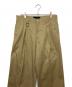 TARO HORIUCHI (タロウホリウチ) Semi-Wide Tailored Pants ブラウン サイズ:48：10000円