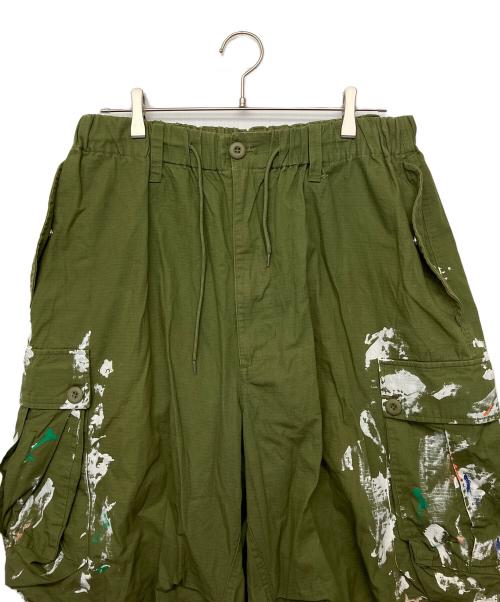 B.BALLSY（ボールジーブラザーズ）B.BALLSY (ボールジーブラザーズ) カーゴパンツ グリーン サイズ:FREEの古着・服飾アイテム