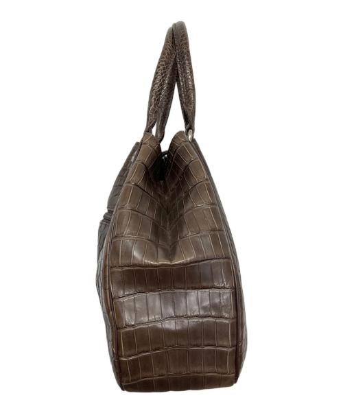 BAGFAN（バッグファン）BAGFAN (バッグファン) ハンドバッグ ブラウンの古着・服飾アイテム