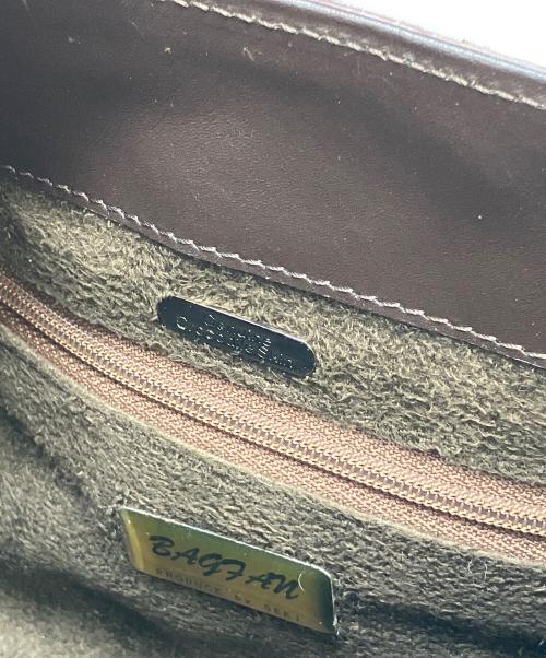 BAGFAN（バッグファン）BAGFAN (バッグファン) ハンドバッグ ブラウンの古着・服飾アイテム