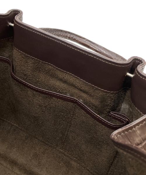 BAGFAN（バッグファン）BAGFAN (バッグファン) ハンドバッグ ブラウンの古着・服飾アイテム