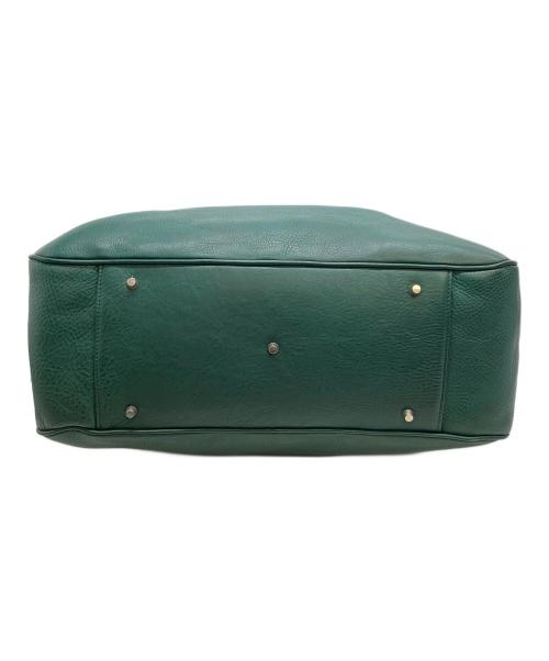 Boosters（ブースターズ）Boosters (ブースターズ) レザートートバッグ グリーンの古着・服飾アイテム
