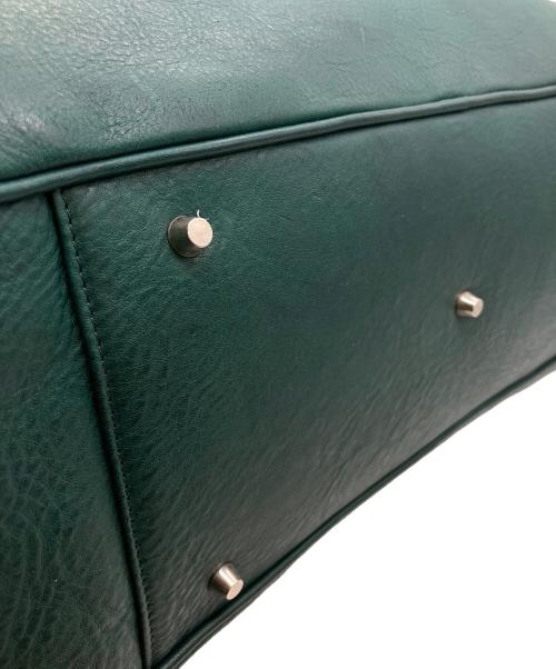 Boosters（ブースターズ）Boosters (ブースターズ) レザートートバッグ グリーンの古着・服飾アイテム