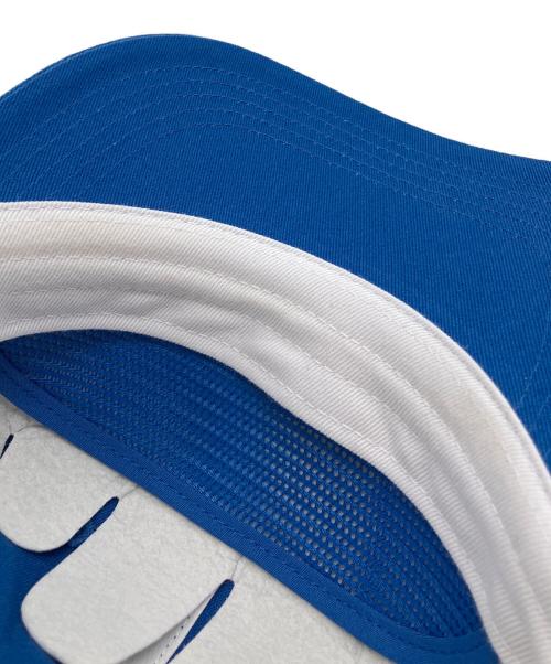 SUPREME（シュプリーム）SUPREME (シュプリーム) Hysteric Glamour (ヒステリックグラマー) メッシュキャップ ブルー×ホワイトの古着・服飾アイテム