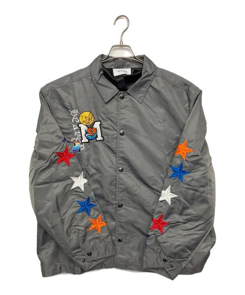 MAYO（メイヨー）MAYO (メイヨー) コーチジャケット グレー サイズ:XLの古着・服飾アイテム