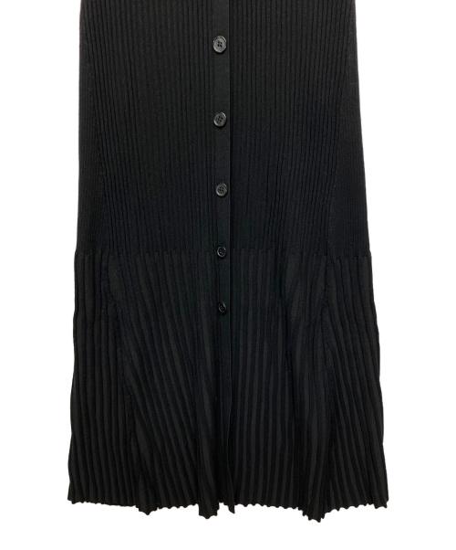 FRAY ID（フレイ アイディー）FRAY ID (フレイ アイディー) ノースリーブニットワンピース ※スカーフ無し ブラック サイズ:FREE 未使用品の古着・服飾アイテム