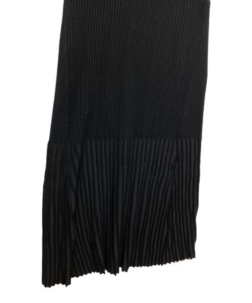 FRAY ID（フレイ アイディー）FRAY ID (フレイ アイディー) ノースリーブニットワンピース ※スカーフ無し ブラック サイズ:FREE 未使用品の古着・服飾アイテム