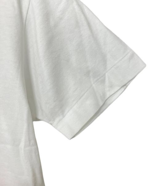PLAY COMME des GARCONS（プレイコムデギャルソン）PLAY COMME des GARCONS (プレイコムデギャルソン) GOLD HEART T-SHIRT ホワイト サイズ:Sの古着・服飾アイテム
