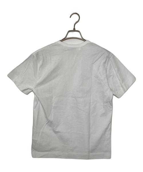 PLAY COMME des GARCONS（プレイコムデギャルソン）PLAY COMME des GARCONS (プレイコムデギャルソン) GOLD HEART T-SHIRT ホワイト サイズ:Sの古着・服飾アイテム
