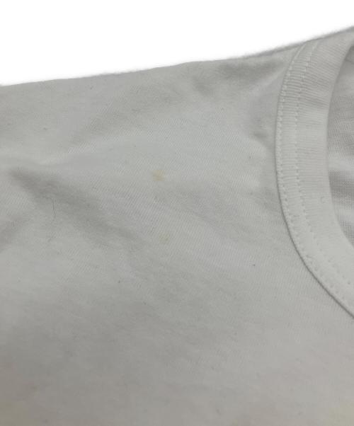 PLAY COMME des GARCONS（プレイコムデギャルソン）PLAY COMME des GARCONS (プレイコムデギャルソン) GOLD HEART T-SHIRT ホワイト サイズ:Sの古着・服飾アイテム