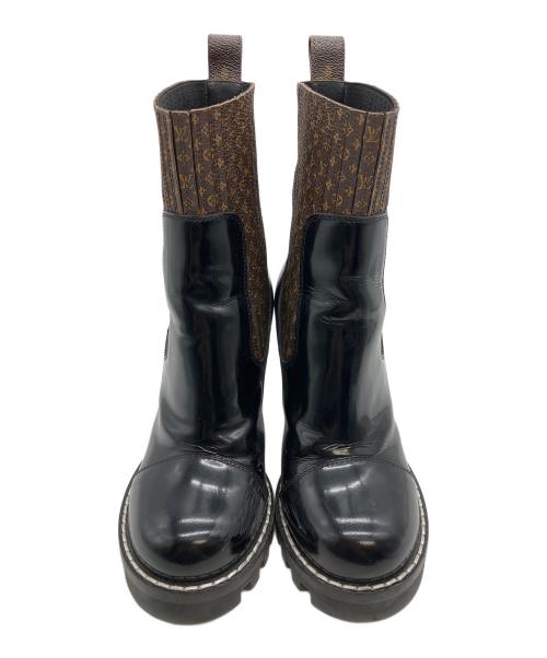 LOUIS VUITTON（ルイ ヴィトン）LOUIS VUITTON (ルイ ヴィトン) スタートレイルライン　ブーツ ブラウン サイズ:23cmの古着・服飾アイテム