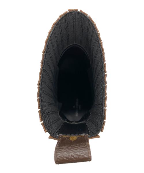 LOUIS VUITTON（ルイ ヴィトン）LOUIS VUITTON (ルイ ヴィトン) スタートレイルライン　ブーツ ブラウン サイズ:23cmの古着・服飾アイテム