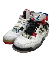 NIKE（ナイキ）の古着「Air Jordan 4 Retro SE "What The 4"3」｜ホワイト×ブルー