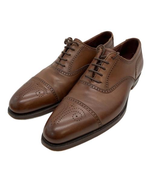 Crockett & Jones（クロケット＆ジョーンズ）Crockett & Jones (クロケット＆ジョーンズ) ウィングチップシューズ ブラウン サイズ:6Dの古着・服飾アイテム