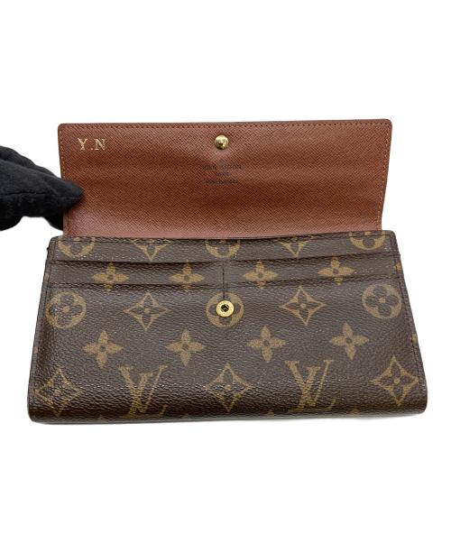 LOUIS VUITTON（ルイ ヴィトン）LOUIS VUITTON (ルイ ヴィトン) モノグラム　ポシェット・ポルトモネ クレディ　長財布の古着・服飾アイテム