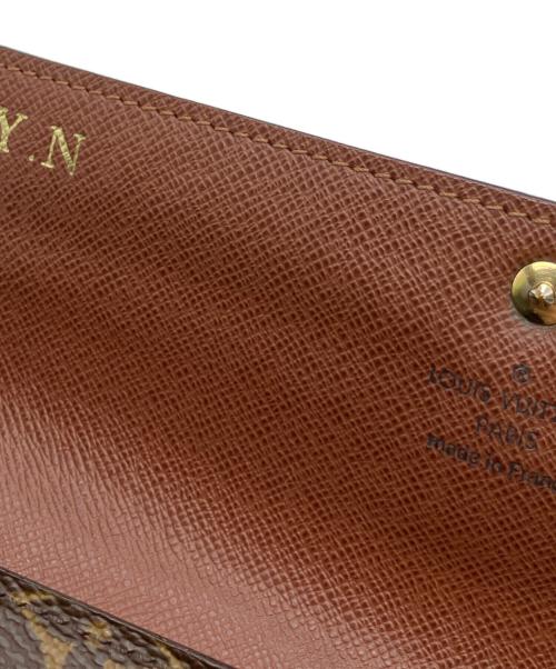 LOUIS VUITTON（ルイ ヴィトン）LOUIS VUITTON (ルイ ヴィトン) モノグラム　ポシェット・ポルトモネ クレディ　長財布の古着・服飾アイテム