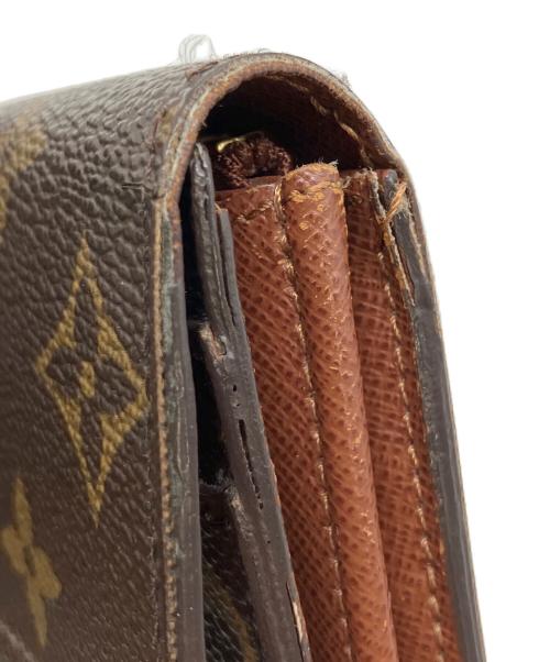 LOUIS VUITTON（ルイ ヴィトン）LOUIS VUITTON (ルイ ヴィトン) モノグラム　ポシェット・ポルトモネ クレディ　長財布の古着・服飾アイテム