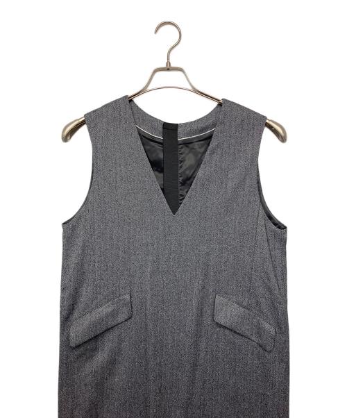 green label relaxing（グリーンレーベルリラクシング）green label relaxing (グリーンレーベルリラクシング) ジャンパースカート グレー サイズ:FREE 未使用品の古着・服飾アイテム