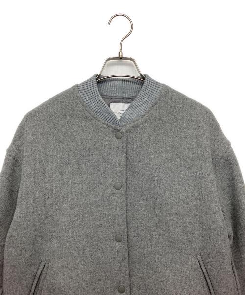 SHIPS any（シップスエニィ）SHIPS any (シップスエニィ) バーシティジャケット グレー サイズ:FREE 未使用品の古着・服飾アイテム