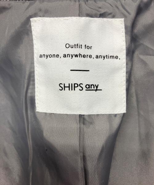 SHIPS any（シップスエニィ）SHIPS any (シップスエニィ) バーシティジャケット グレー サイズ:FREE 未使用品の古着・服飾アイテム