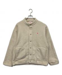DANTON（ダントン）の古着「STAND COLLAR JACKET」｜ベージュ