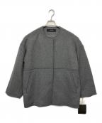 JOURNAL STANDARDジャーナルスタンダード）の古着「ノーカラーショートコート」｜グレー