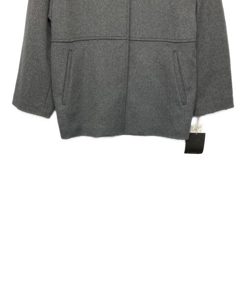 JOURNAL STANDARD（ジャーナルスタンダード）JOURNAL STANDARD (ジャーナルスタンダード) ノーカラーショートコート グレー サイズ:36 未使用品の古着・服飾アイテム